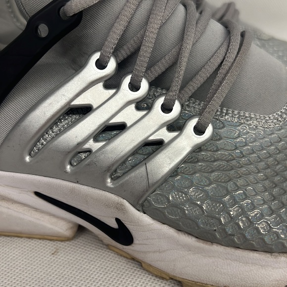 Nike 878069-001 Wmns SZ 11 Air Presto QS 'Metal Mesh' Black Silver Grey - Picture 4 of 9